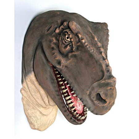 Design Toscano Grand-Scale Tyrannosaurus Rex Dinosaur Wall Trophy NE100015